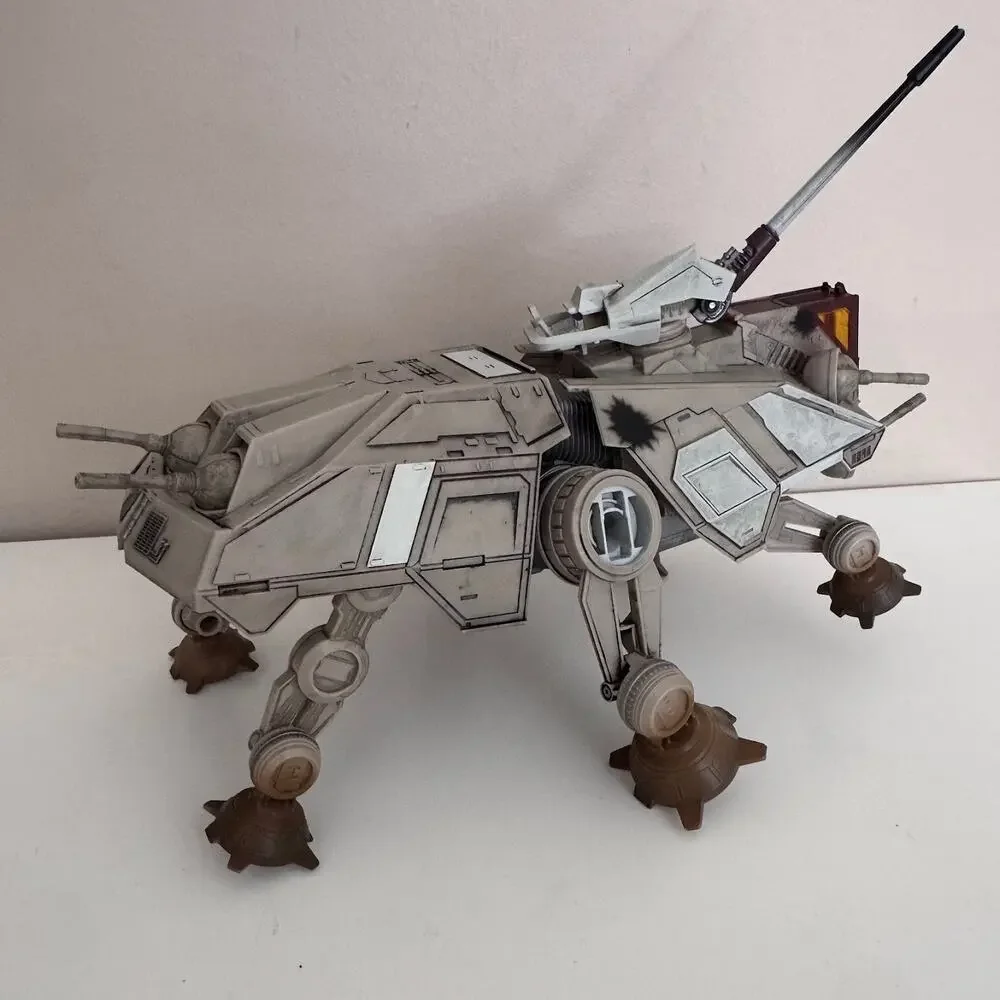 STAR WARS Micro Galaxy Squadron AT-TE Plastic Toy Jazwares - AS IS